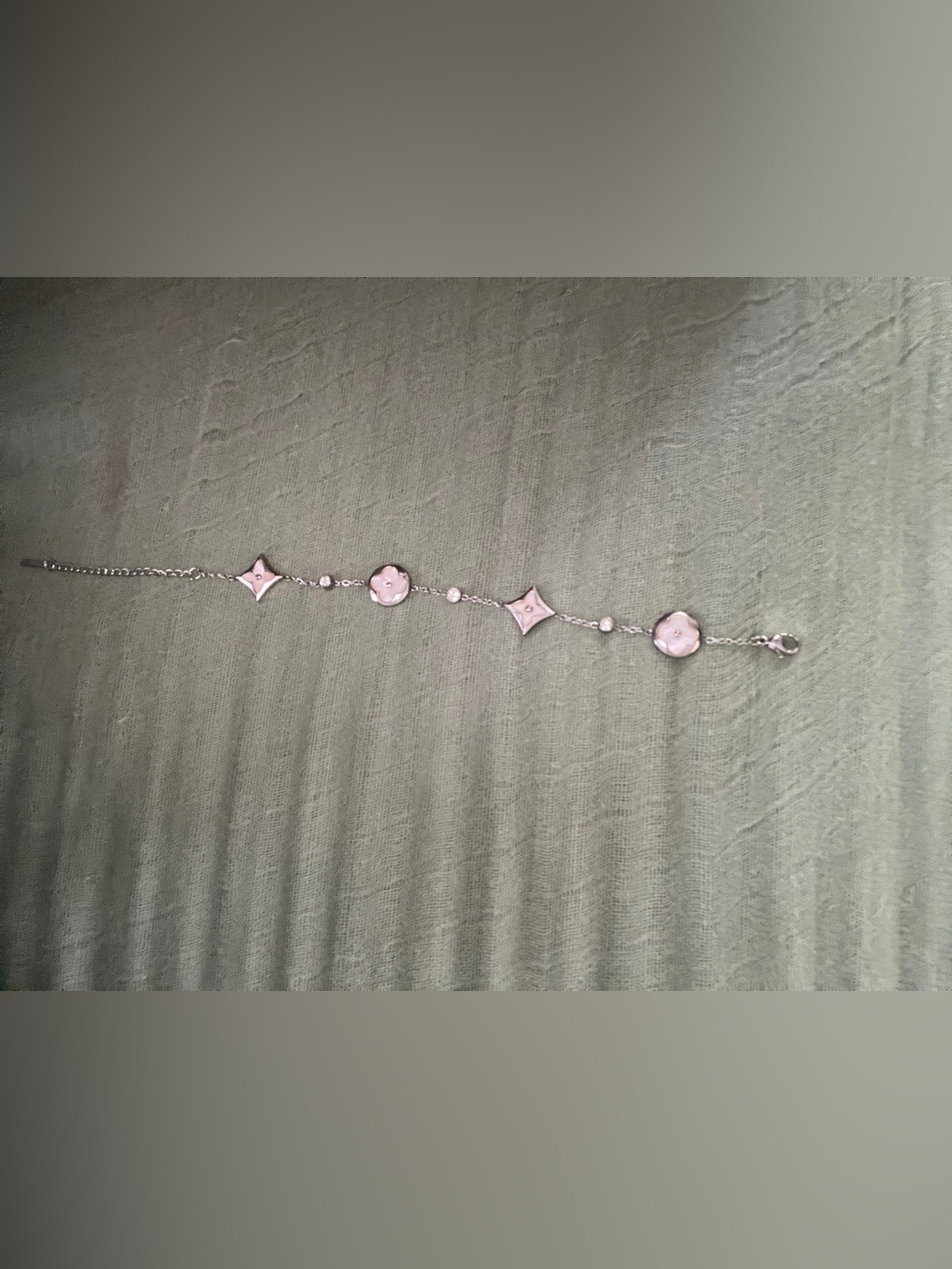 Sterling Silver Pearl Bracelet